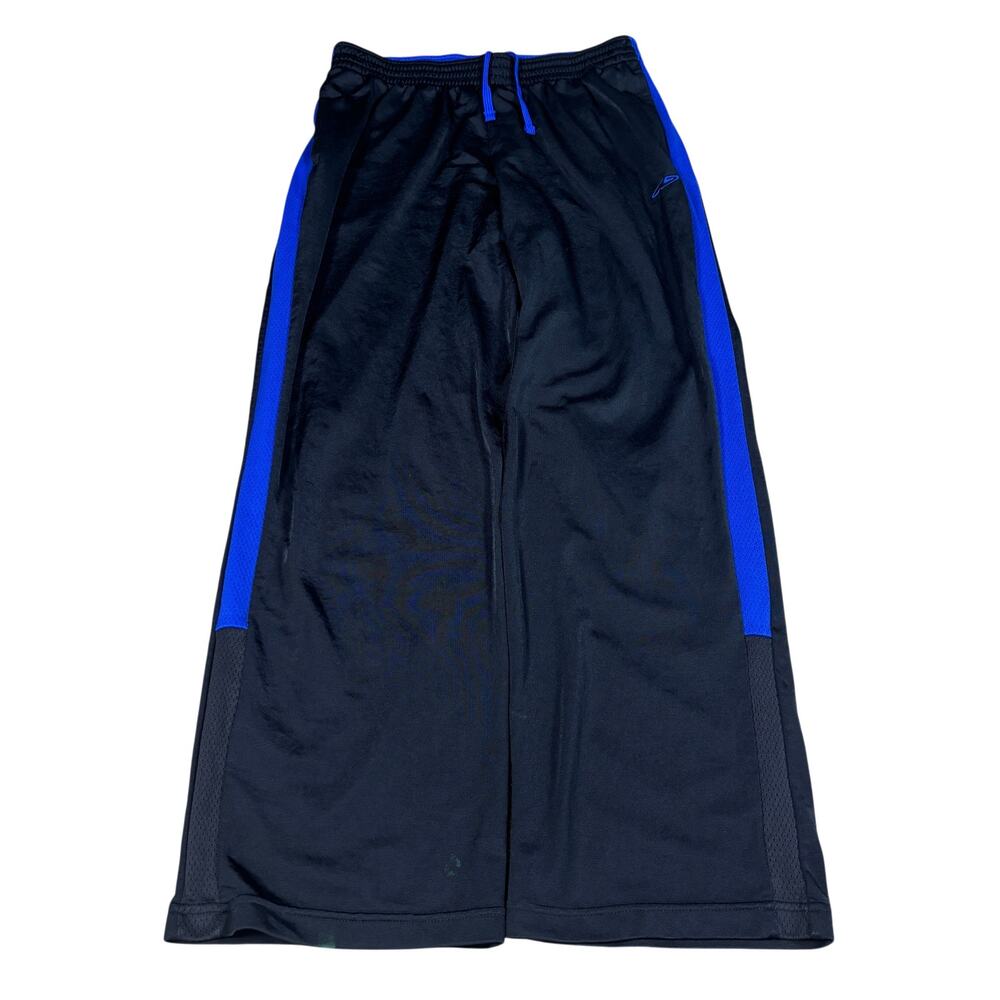 y2k 2000s style Champion baggy wide leg blue striped sweatpants M sportswear